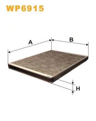 WIX FILTERS wp6915 -  Фильтр воздуха в салоне